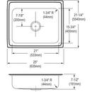 Elkay Lustrous Satin Regulator Mounting Bracket 