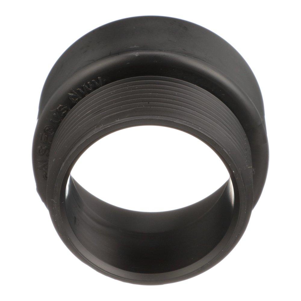 Black ABS DWV Male Adapter 