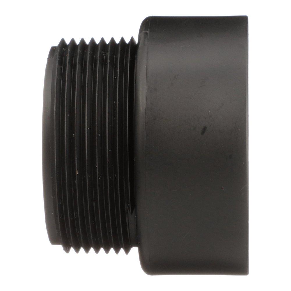 Black ABS DWV Male Adapter 