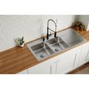 Elkay Lustrous Satin 48 x 22 in. 2-Hole Stainless Steel Double Bowl Drop-in Kitchen Sink 