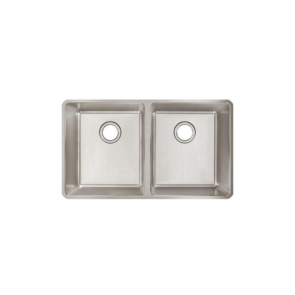 Elkay Lustrous Satin 15 x 17-1/2 in. Stainless Steel Single Bowl Drop-in Kitchen Sink in Lustrous Satin 