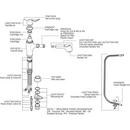Elkay Lustrous Highlighted Satin Single Bowl Top Mount Kitchen Sink with Center Drain 