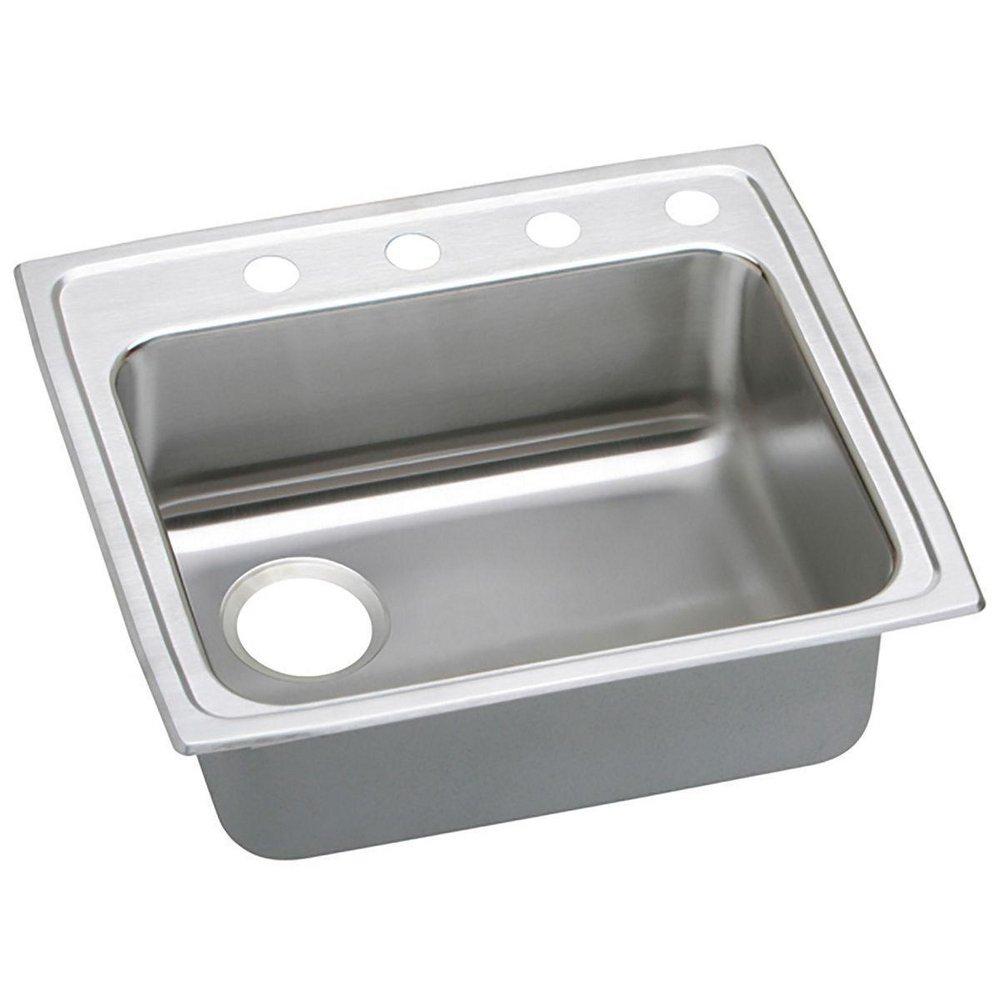 22 X 19 2 Hole Single Band Kitchen SINK *LUSTER Stainless Steel 