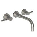 Newport Brass Satin Nickel - PVD Two Handle Widespread Bathroom Sink Faucet 