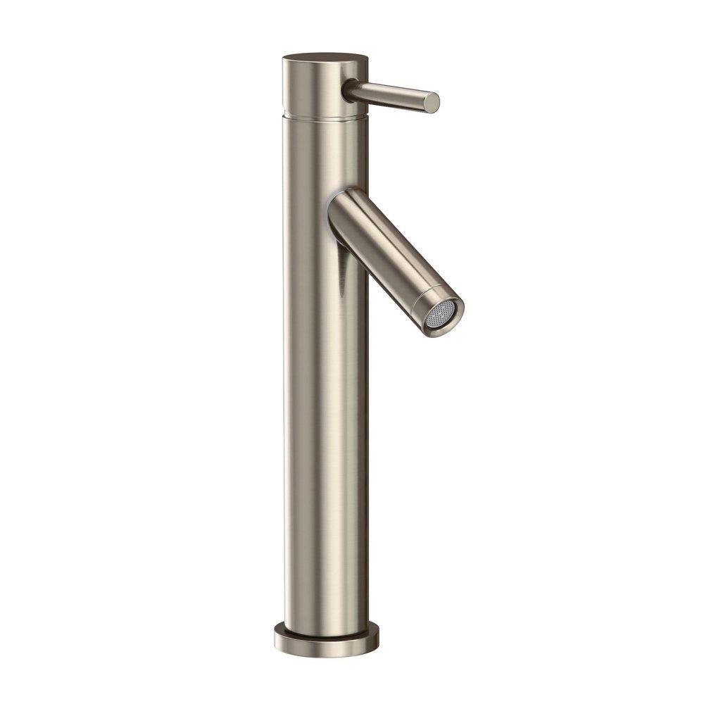 Newport Brass Antique Nickel Single Handle Monoblock Bathroom Sink Faucet Lever Handle 