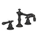 Newport Brass Flat Black Two Handle Widespread Bathroom Sink Faucet 
