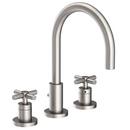 Newport Brass Stainless Steel - PVD Two Handle Widespread Bathroom Sink Faucet Cross Handle 
