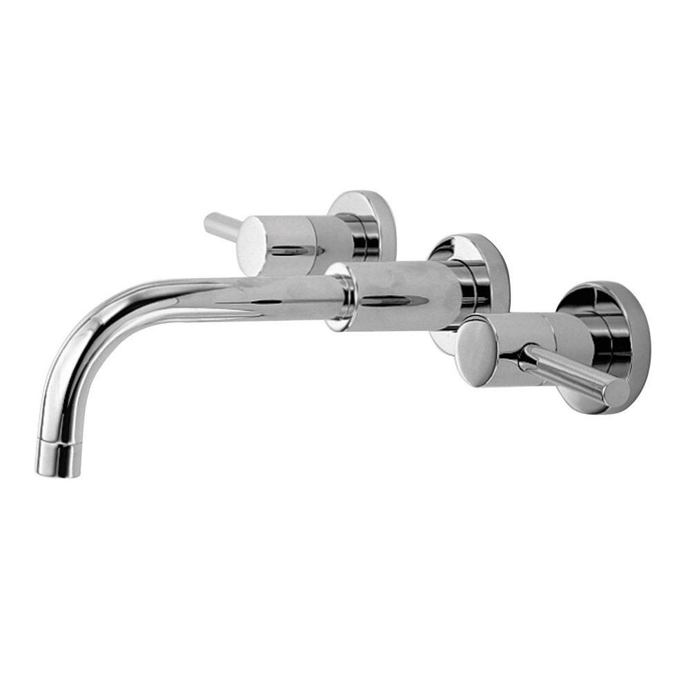 Newport Brass Polished Chrome Two Handle Widespread Bathroom Sink Faucet 