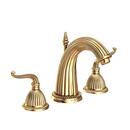Newport Brass Uncoated Polished Brass - Living Two Handle Widespread Bathroom Sink Faucet Lever Handle 