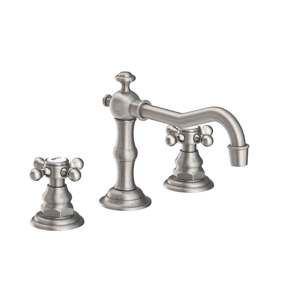 Newport Brass Stainless Steel - PVD Two Handle Widespread Bathroom Sink Faucet 