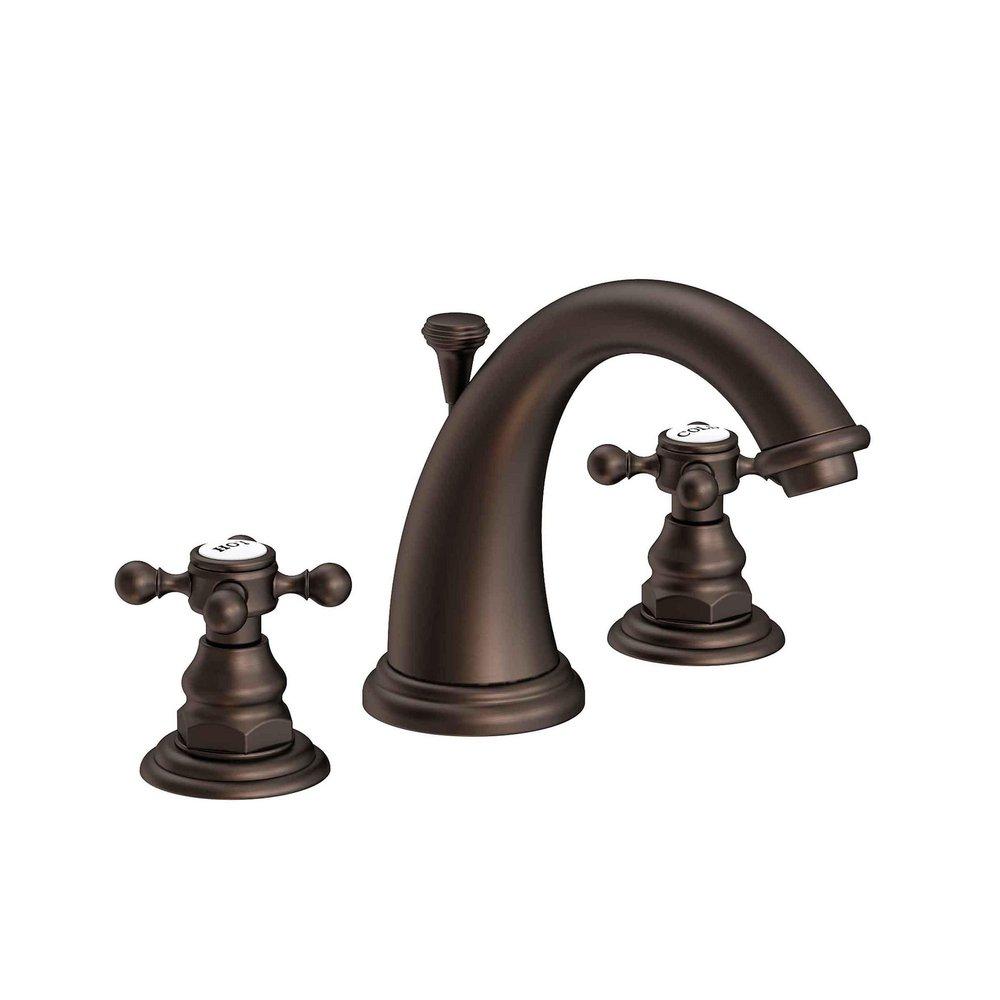 Newport Brass English Bronze Two Handle Widespread Bathroom Sink Faucet 