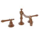 Two Handle Widespread Bathroom Sink Faucet in Antique Copper