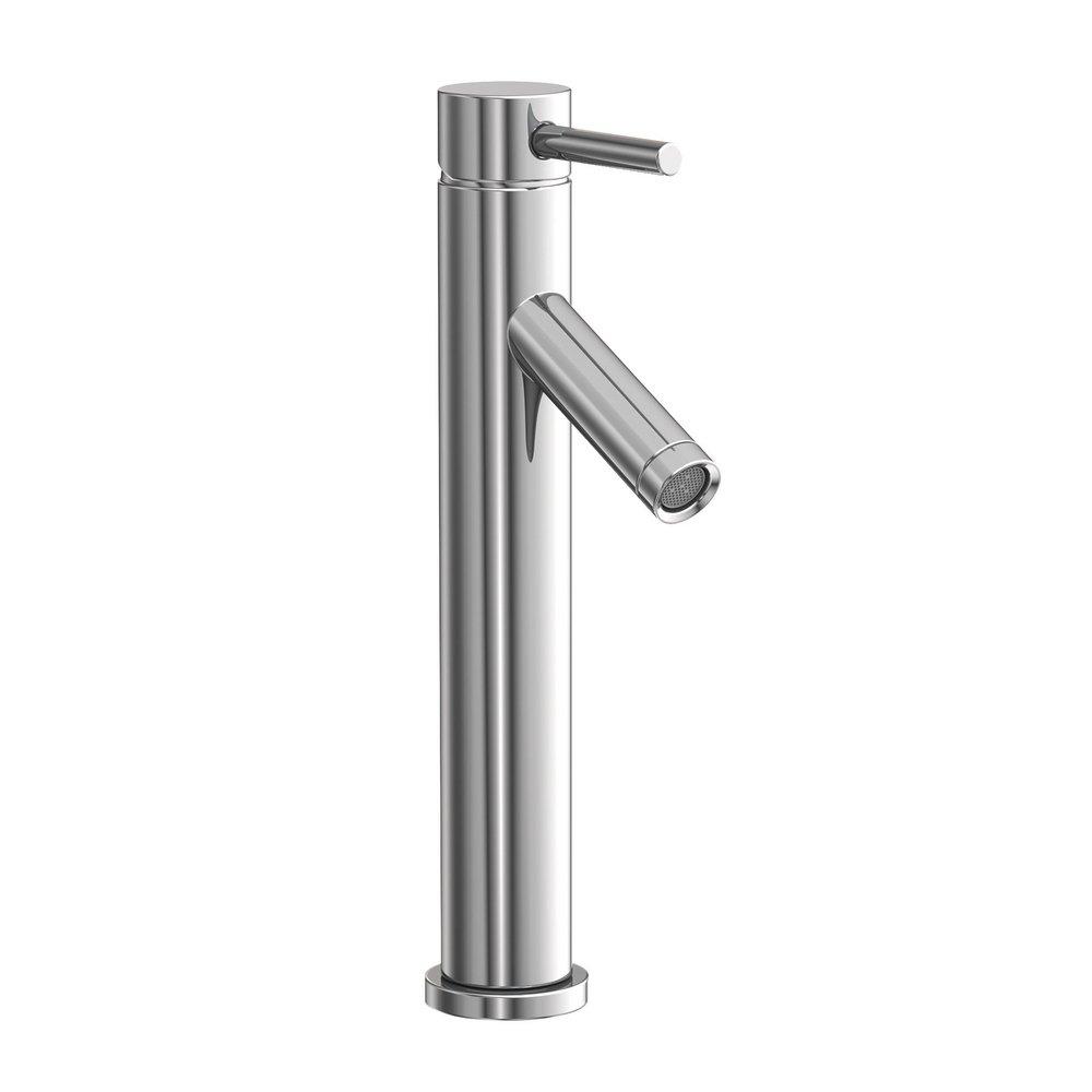 Newport Brass Polished Chrome Single Handle Monoblock Bathroom Sink Faucet Lever Handle 