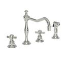 Newport Brass Polished Nickel - Natural Two Handle Kitchen Faucet 