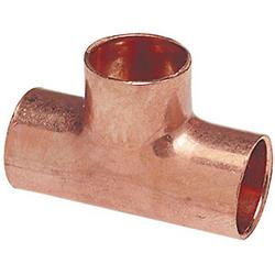 1-1/2 x 1-1/4 x 1/2 in. Copper Tee
