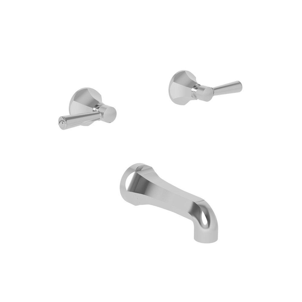 Newport Brass Polished Chrome Two Handle Wall Mount Filler Trim Only 