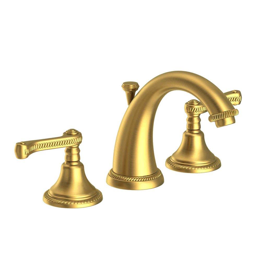 Newport Brass Satin Brass - PVD Two Handle Widespread Bathroom Sink Faucet 