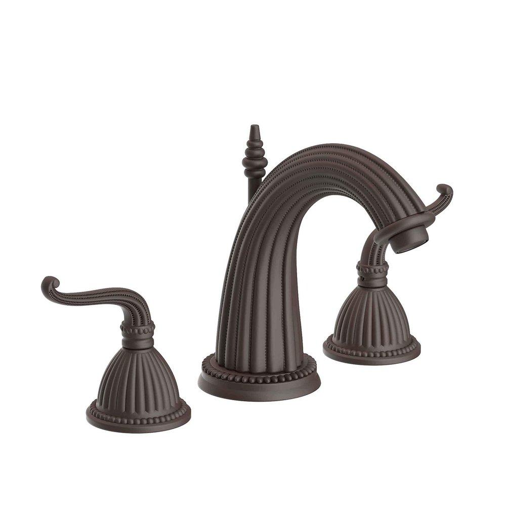 Newport Brass Oil Rubbed Bronze Two Handle Widespread Bathroom Sink Faucet Lever Handle 