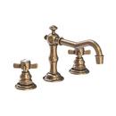 Newport Brass Antique Brass Two Handle Bathroom Sink Faucet 