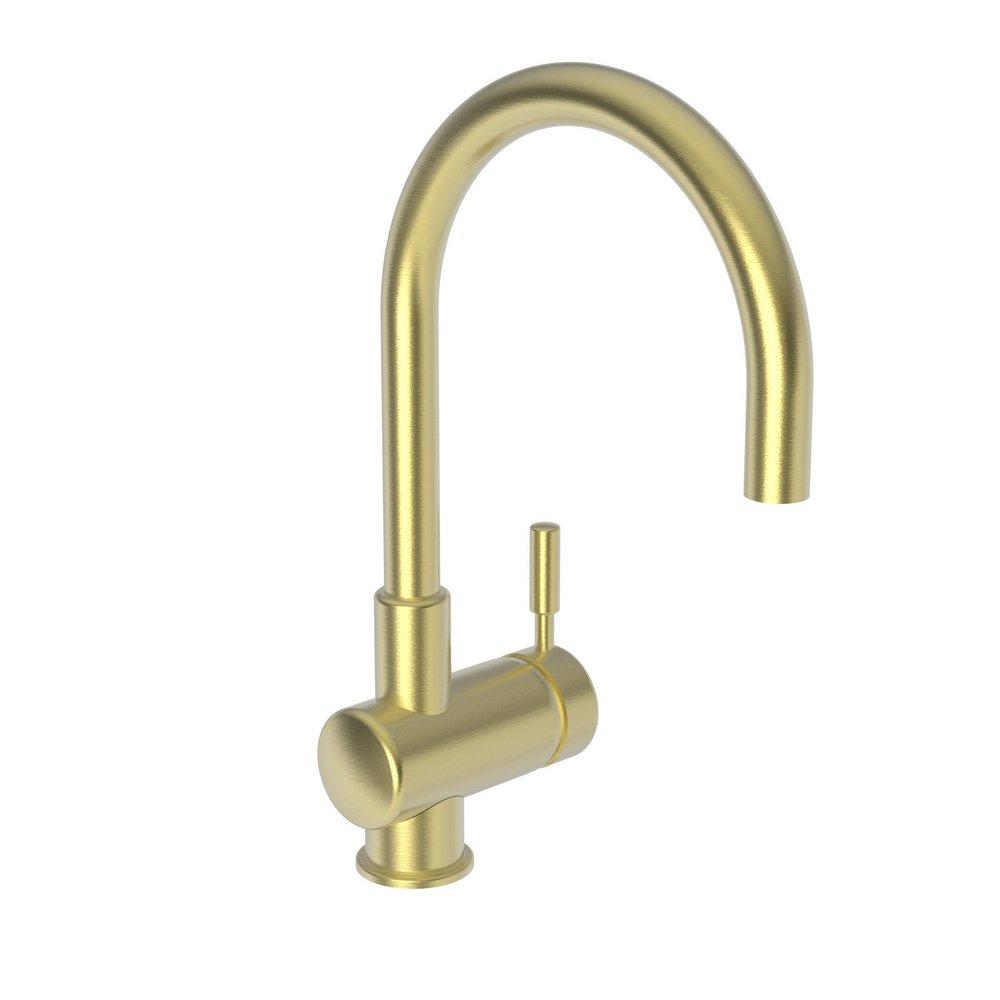 Newport Brass Satin Brass - PVD Single Lever Handle Bar Faucet 