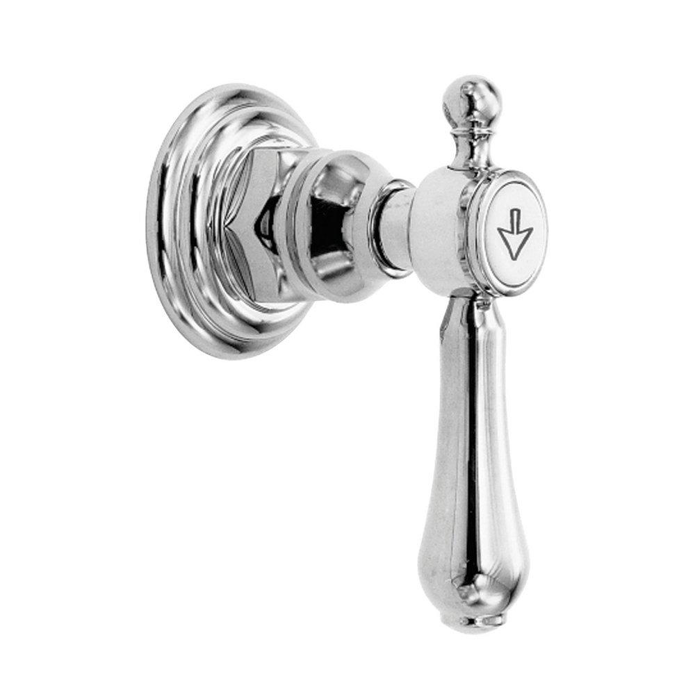 Newport Brass Polished Chrome 3-5/8 in. Brass Handle 