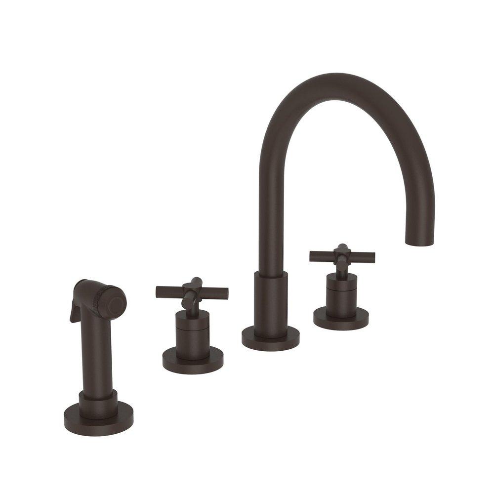 Newport Brass Oil Rubbed Bronze Widespread Kitchen Faucet 