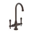 Two Handle Bar Faucet in English Bronze