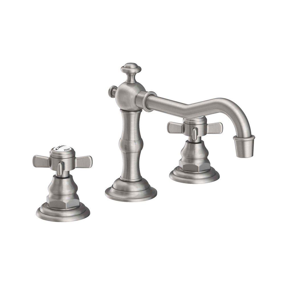 Newport Brass Stainless Steel - PVD Two Handle Bathroom Sink Faucet 