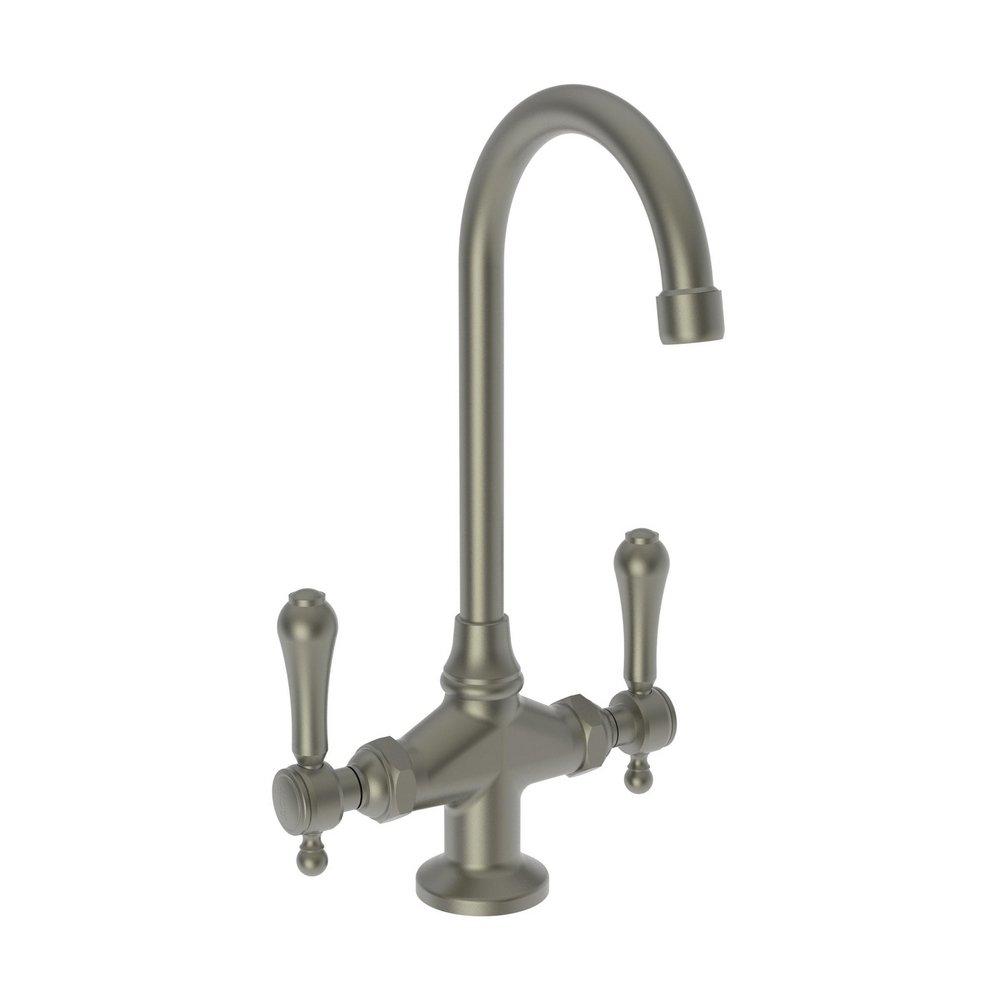 Newport Brass Gun Metal Two Lever Handle Bar Faucet 