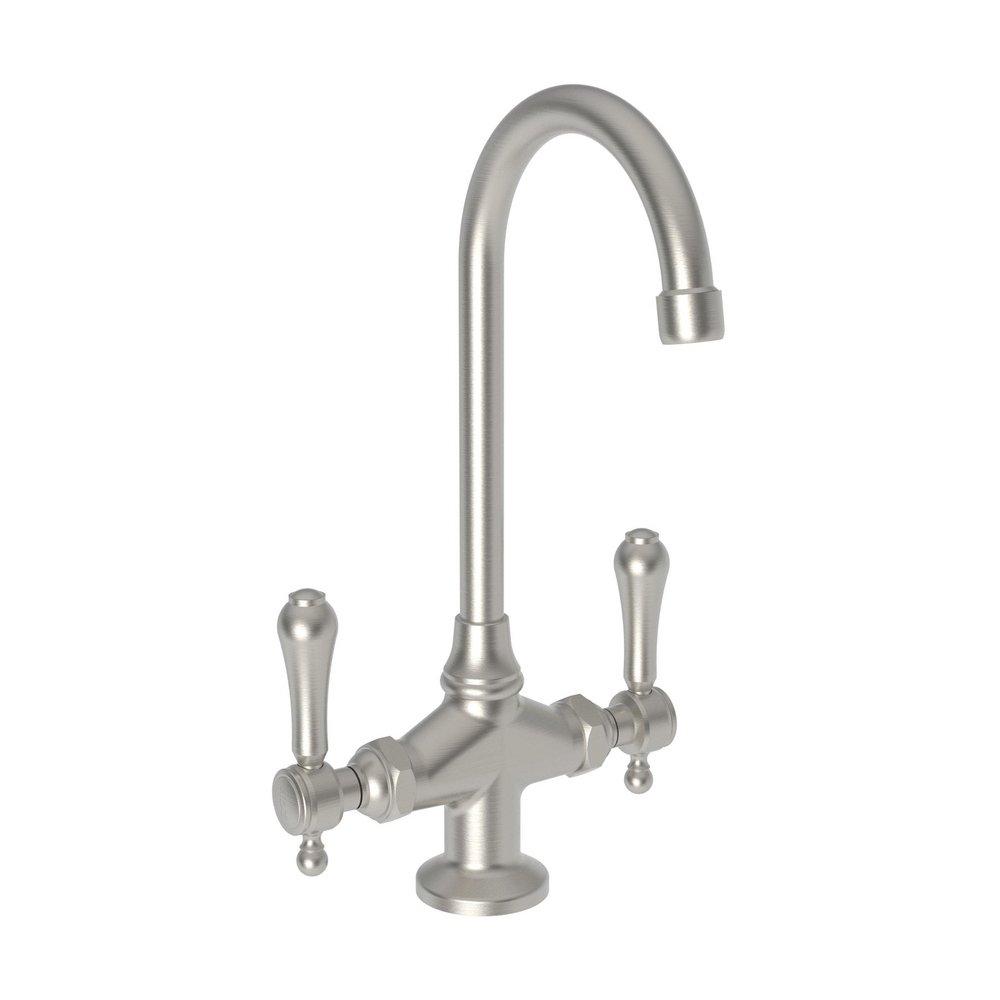 Newport Brass Satin Nickel - PVD Two Lever Handle Bar Faucet 