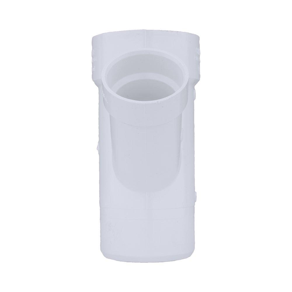 White PVC DWV Street Wye 