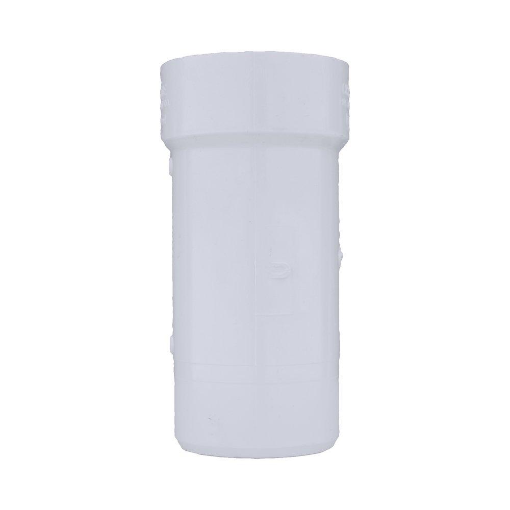 White PVC DWV Street Wye 