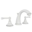Newport Brass White Two Handle Widespread Bathroom Sink Faucet 