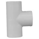 White PVC Schedule 40 Tee 