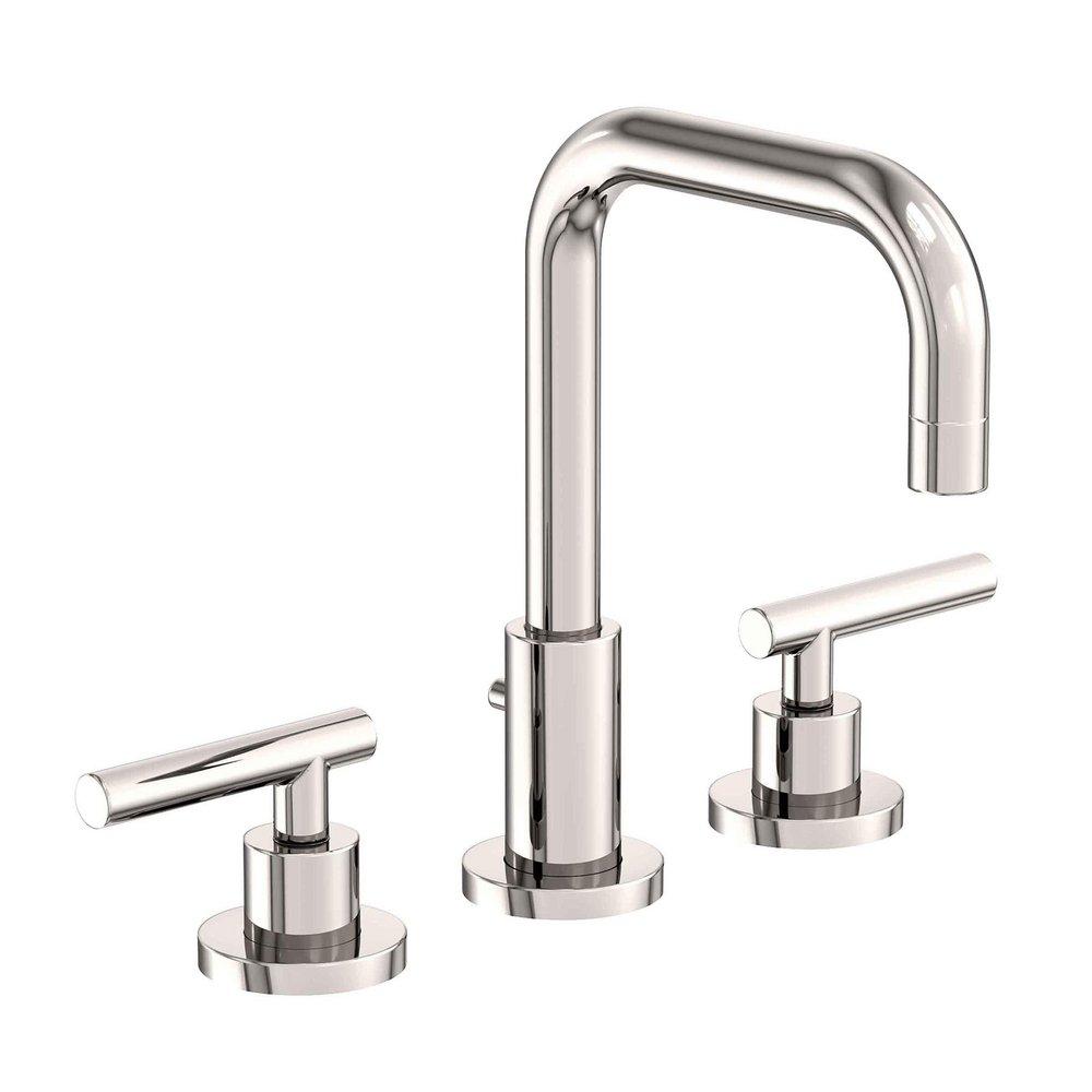 Newport Brass Polished Nickel - Natural Two Handle Bathroom Sink Faucet 