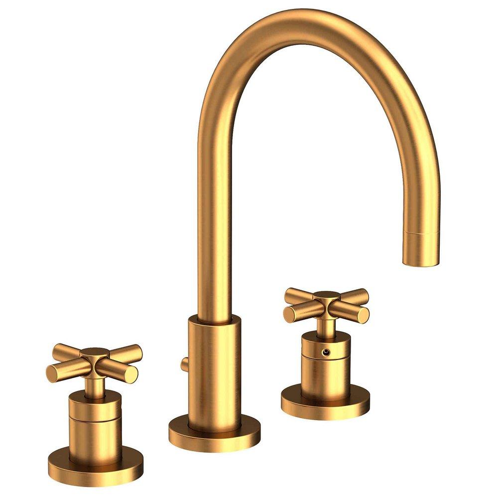 Newport Brass Satin Gold - PVD Two Handle Bathroom Sink Faucet 