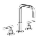 Two Handle Widespread Bathroom Sink Faucet in Polished Chrome