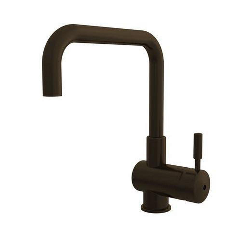 Newport Brass English Bronze 1-Hole Kitchen Faucet with Single Lever Handle 