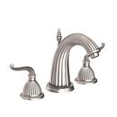 Newport Brass Satin Nickel - PVD Two Handle Widespread Bathroom Sink Faucet Lever Handle 