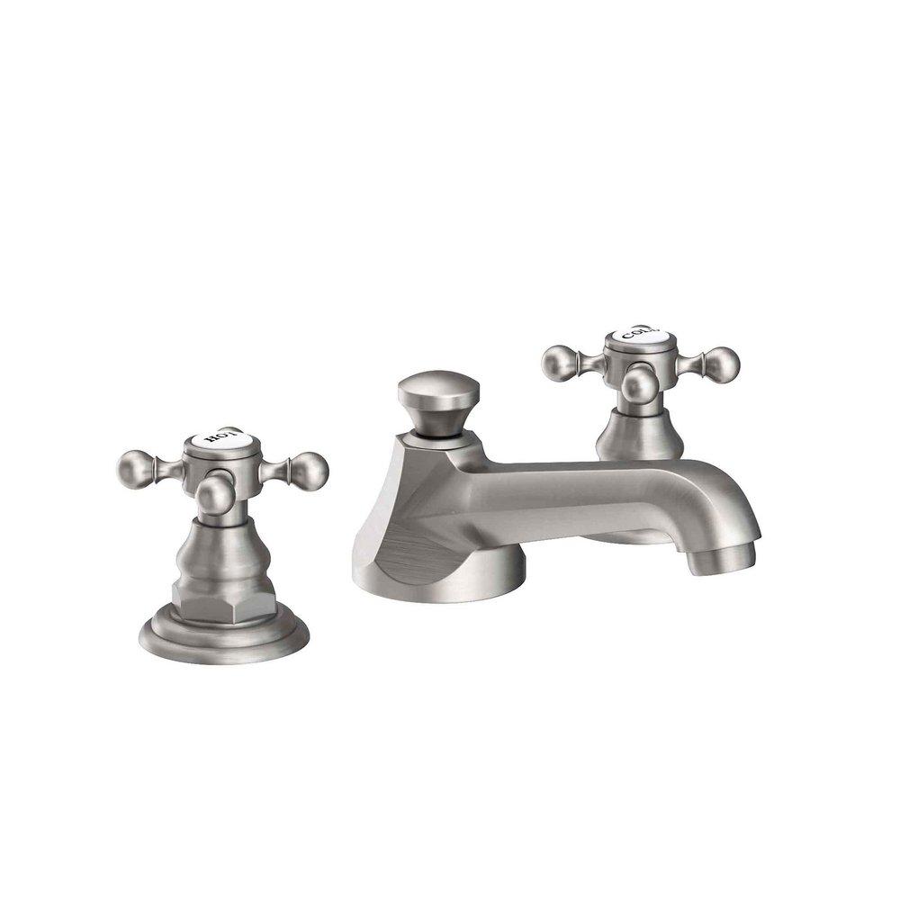 Newport Brass Stainless Steel - PVD Two Handle Widespread Bathroom Sink Faucet 