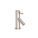 Single Handle Monoblock Bathroom Sink Faucet in Satin Nickel - PVD