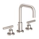 Two Handle Widespread Bathroom Sink Faucet in Satin Nickel - PVD