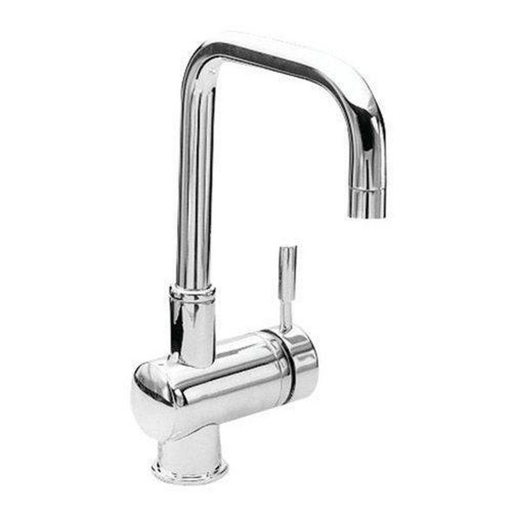 Newport Brass Polished Chrome 1-Hole Kitchen Faucet with Single Lever Handle 