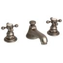 Newport Brass Gun Metal Two Handle Widespread Bathroom Sink Faucet Cross Handle 