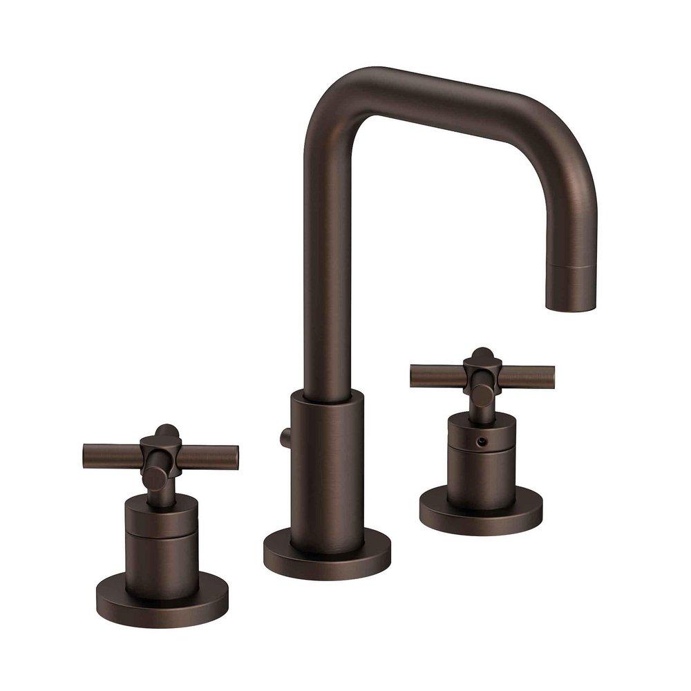 Newport Brass English Bronze Two Handle Widespread Bathroom Sink Faucet 