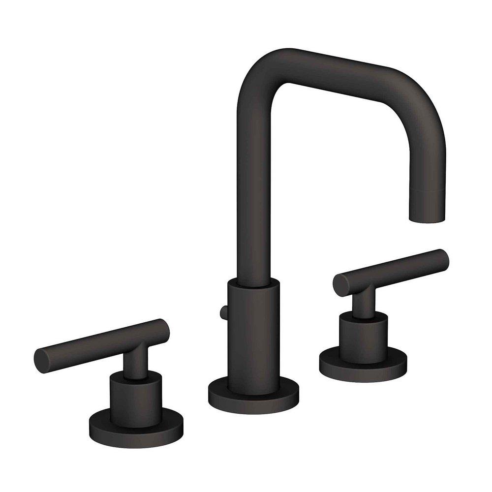 Newport Brass Flat Black Two Handle Bathroom Sink Faucet 