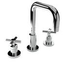 Two Handle Widespread Bathroom Sink Faucet in Polished Nickel - Natural