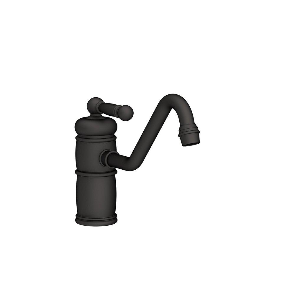 Newport Brass Flat Black Single Handle Kitchen Faucet 