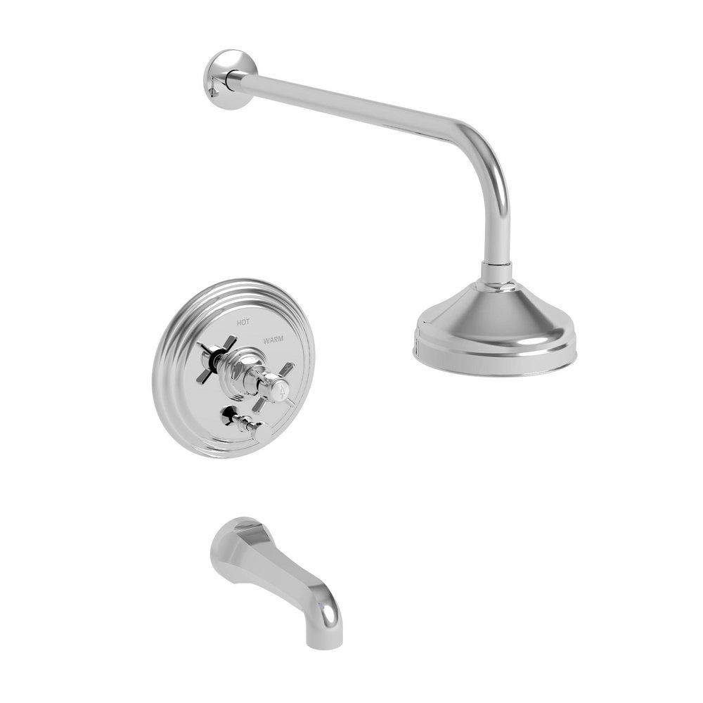 Newport Brass Polished Chrome Single Handle Single Function Bathtub & Shower Faucet (Trim Only) 