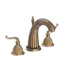 Newport Brass Antique Brass Two Handle Widespread Bathroom Sink Faucet Lever Handle 